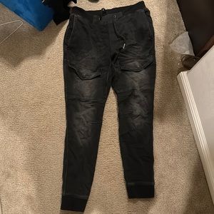 H&M medium black joggers